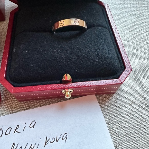 Cartier love wedding band ring - Picture 6 of 14